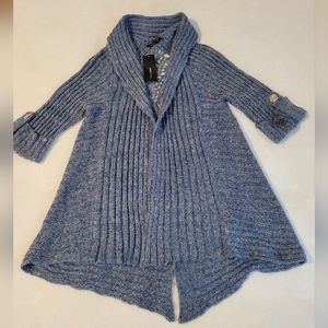 Blue cardigan with tags